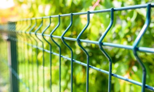 grating wire industrial fence panels, pvc metal fence panel